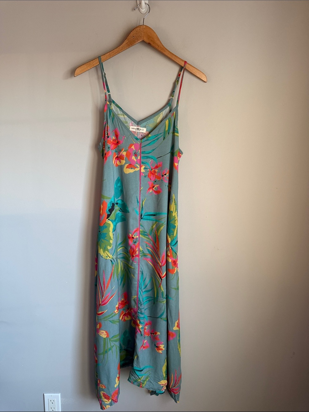 Natural Life Katrina Midi Slip Dress Small - Picture 2 of 9